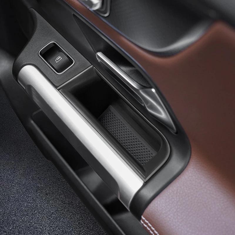 Car Door Front and Rear Handle Central Control Armrest Box Storage Interior Decorate Stuff For Mercedes-Benz GLB220/180/200