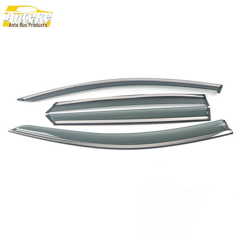 3D Stainless Steel Rain Guards for 20 K5 - Decorative Car Accessories