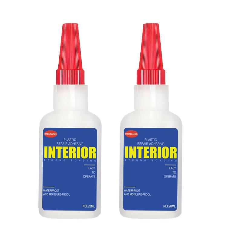 Super Strong All-Purpose Glue, Instant Bonding, Waterproof, Suitable for Metal, Plastic, Ceramic, Rubber, Acrylic, Etc.