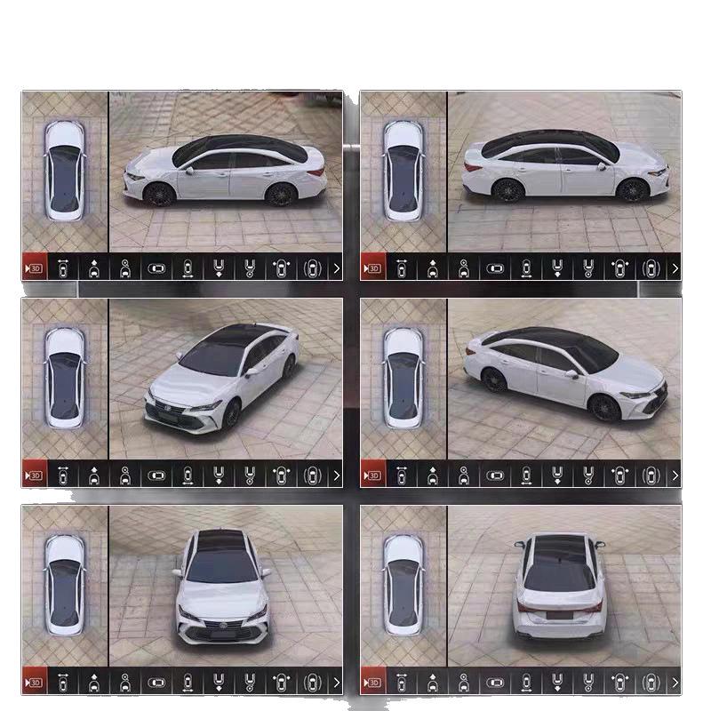 360° Panoramic Imaging for Asian Dragon, Corolla, Camry, Highlander - 3D Decoding System