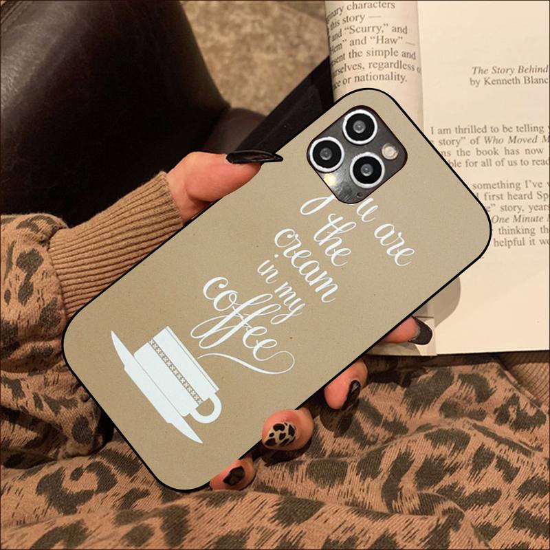 coffe make life better Phone Case for iPhone 11 12 13 mini pro XS MAX 8 7 6 6S Plus X 5S SE 2020 XR cover