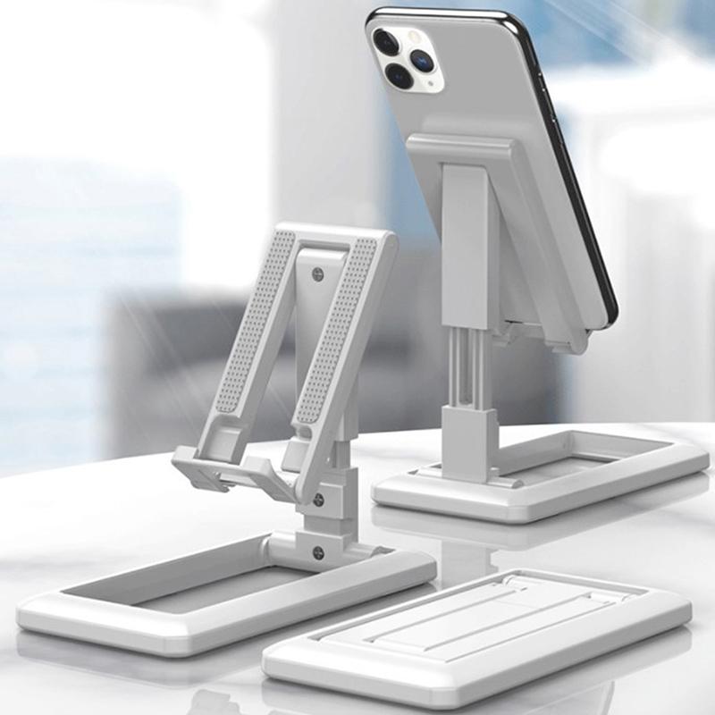 Foldable Tablet Mobile Phone Desktop Phone Stand For Desk Adjustable Bracket