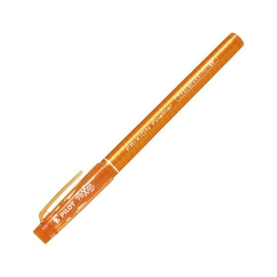 Pilot Color Pen that disappears when rubbed Frixion Fineliner Orange 10 pieces SFFL120F10O