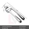 Multifunctional Zinc Alloy Garlic Press & Mortar for Home Use