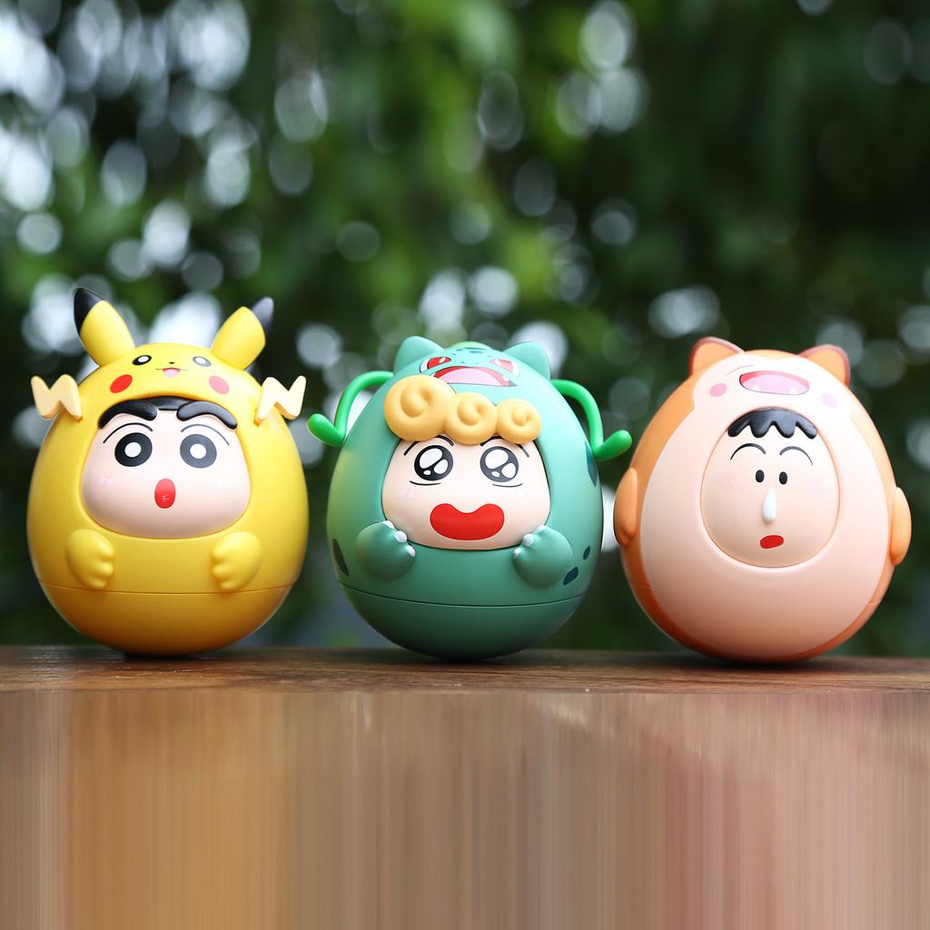 Crayon Shinchan Pvc Collectible Figure With Interactive Sensory Features For Kids And Fans