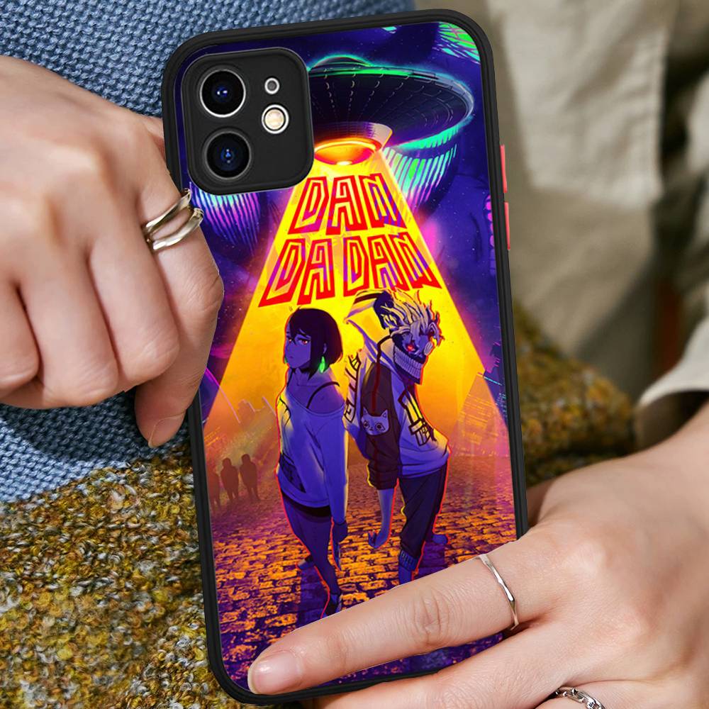

Adventure Anime Dandadan Matte Transparent Phone Cover For IPhone Case 16 15 14 13 12 11 Pro Max X XS Max Plus iphone 14