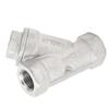 Y-Filter Edelstahl Doppellagiges Netz Geringer Strömungswiderstand Y-Typ Wasserfilter für Wasser Öl Gas 1/4 Zoll DN8