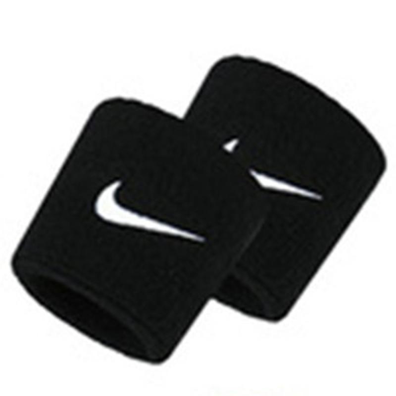 

2 шт. Бавовняна Поглинаюча Повітря Проникна Спортивна Зап ястяна Пов язка Для Баскетболу Бадмінтону Йоги Фітнесу чорний