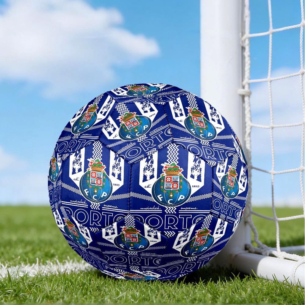 Fc Space Emblem Printed Size 5 Soccer Balls, High-Quality, Anti-Slip, Protective Football, A Unique Gift , Birthdays, Christmas Gifts