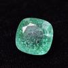 13.55 Ct Colombian Green Emerald Natural Square Cushion Cut Certified Gemstone
