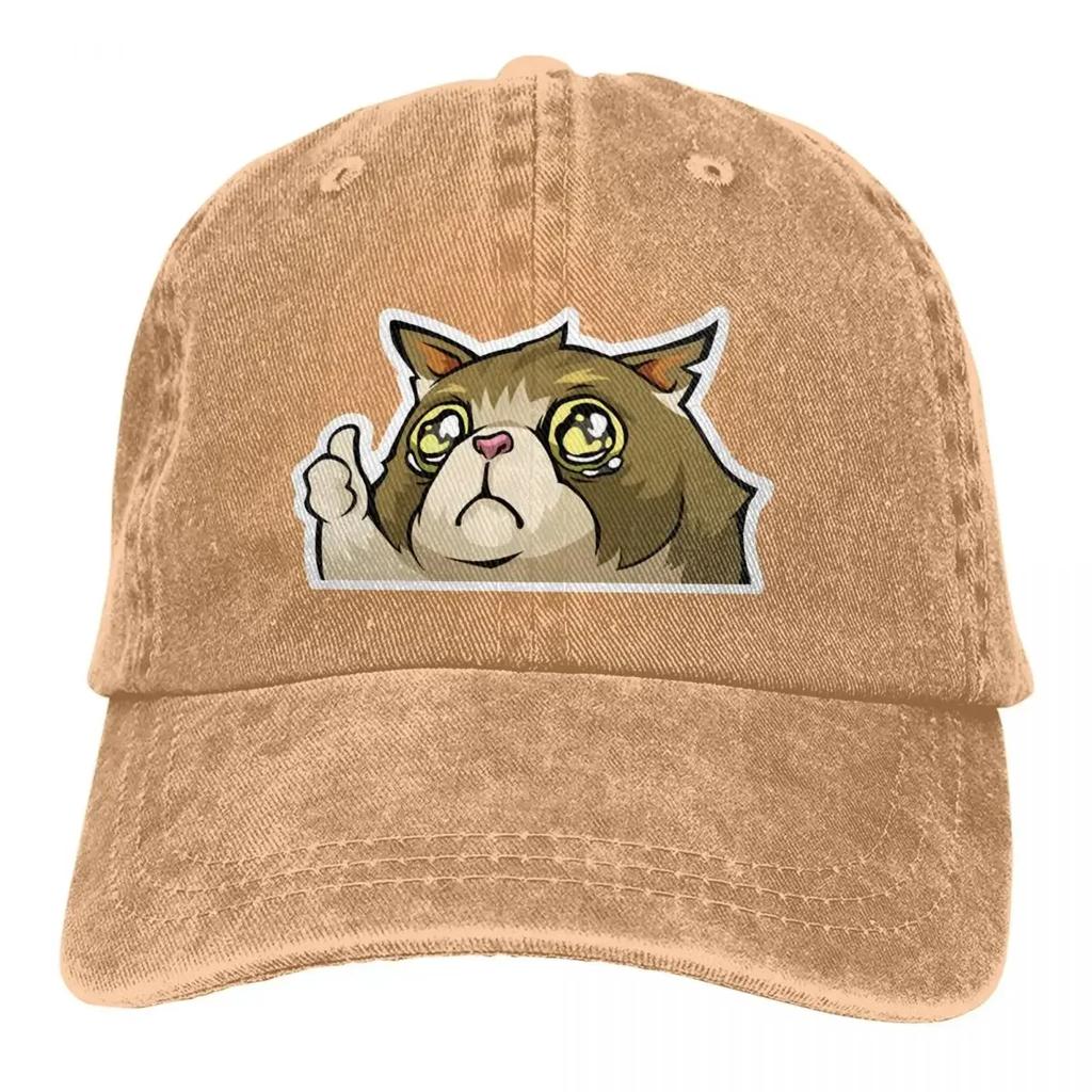 Crying Mance Spray Baseball Cap Men Cowboy Hats Women Visor Protection Snapback Valorant Agents Game Caps