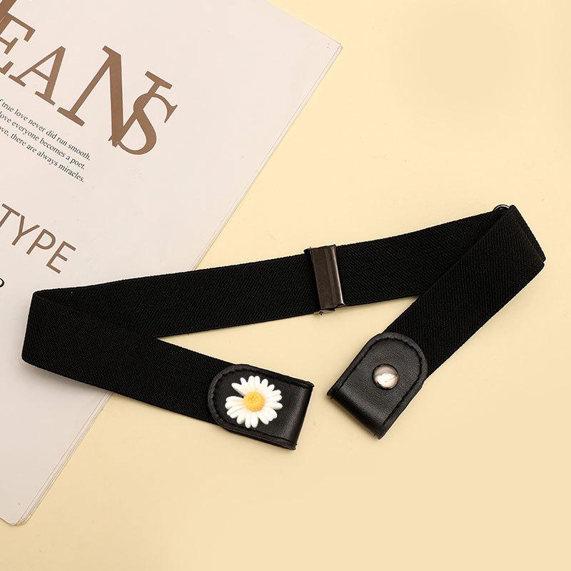 Invisible and Traceless Lazy Belt for Women's Elastic Elastic Trousers Belt for Jeans Pants Large Change Small Waist-retracting Artifact Belt