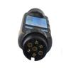 12V European 7 Pin Trailer Plug Socket Tester Durable Truck Wiring Circuit Light Test Tool RV Car Trailer Socket Circuit Testing