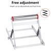 Adjustable Cutting Machine Support Frame Adjustable Height Stand Support Metal Cutting Machine Work Support Stand