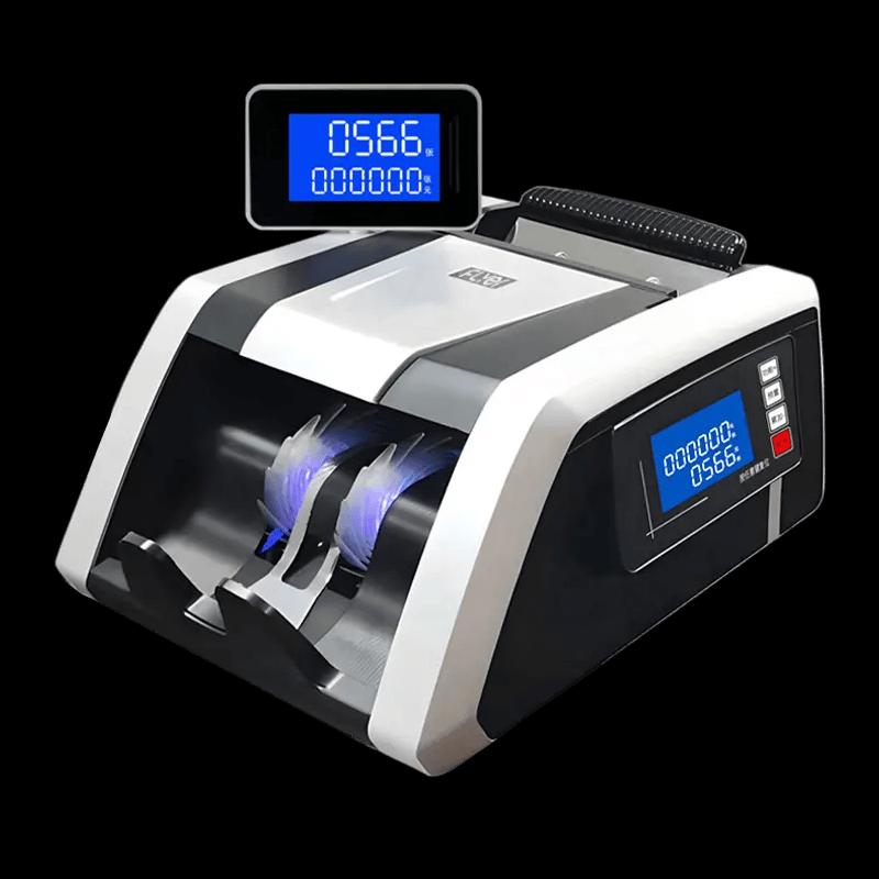 FLYER Dual Display Voice Bill Counter and Detector CN plug (adapter included)
