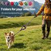 TLXT Large Dog Reflective Double Handle Leash