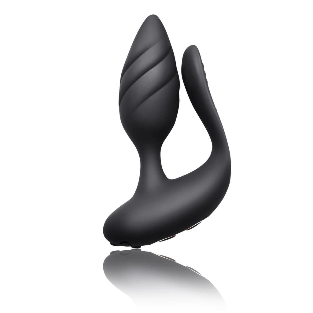 Rocks-Off - Multifunctional Couples Vibrator + Remote Control Black
