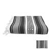 Mexican Can Be Used As a Yoga Mat or Sofa 51x71 Polyester Cotton for Indoor and Outdoor Living Car Blanket, Blanket, Gray, Inches, Blend,