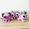 Dog Eggplant Courage Plush Toy Cartoon Stuffed Animal Doll Kids Gift Birthday
