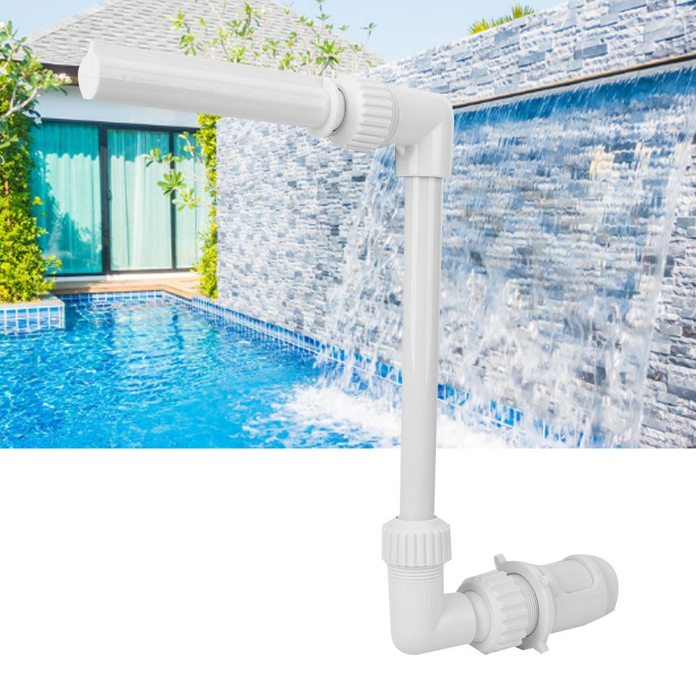 Plastic Adjustable Mist Spray Height Direction Underground Swimming Pool Fountain Waterfall Viewing