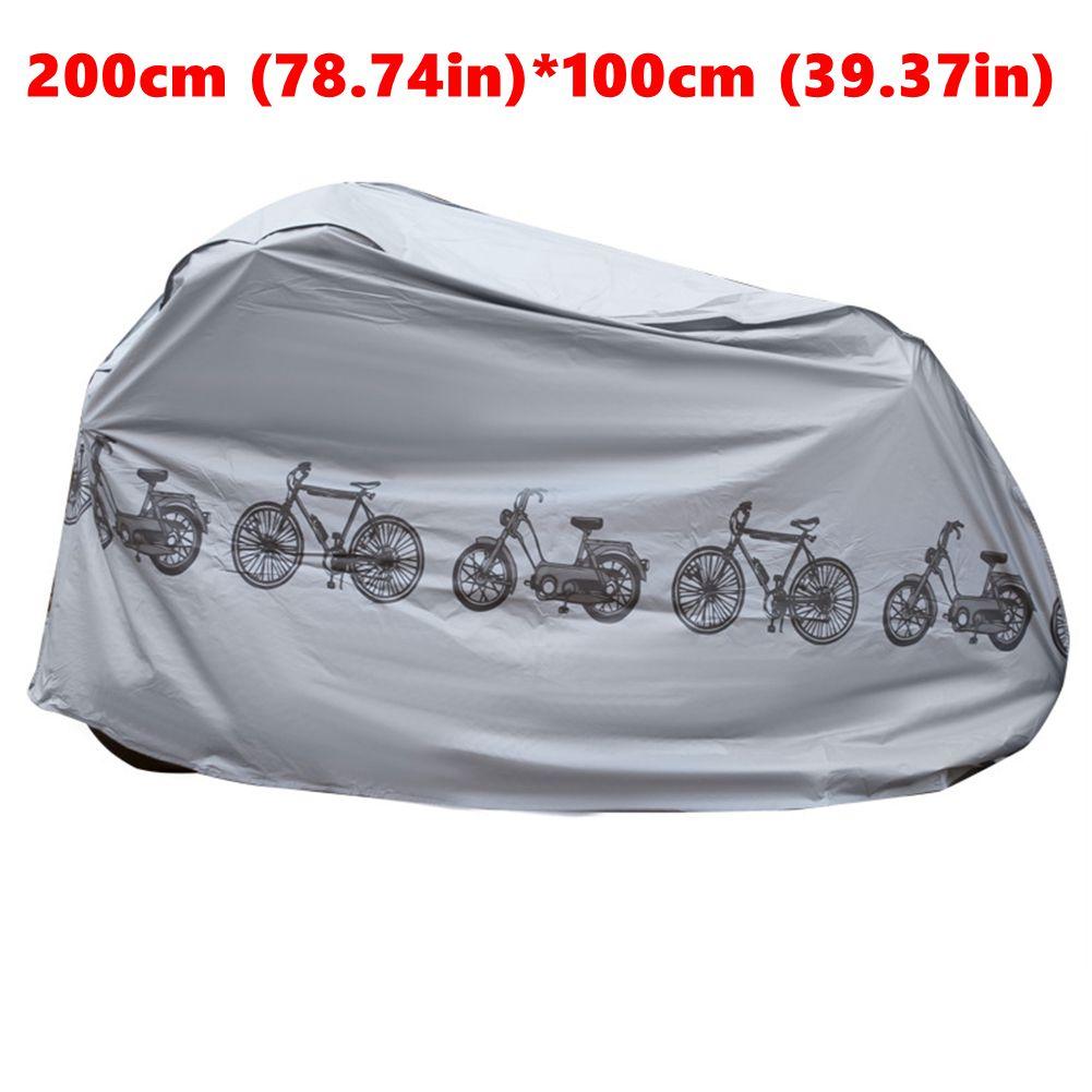 Motorcycle Cover Waterproof Dustproof Bike Scooter Rain Cover Wear-Resistant Fabric Motorbike Cover for All Season