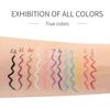 12PCS Matte Rainbow Colorful Liquid Eyeliner Set, 12 Colors Soft and Hyper Sharp Tip Brush Eyeliner, Waterproof High Pigmented Eyeliner Pen Set