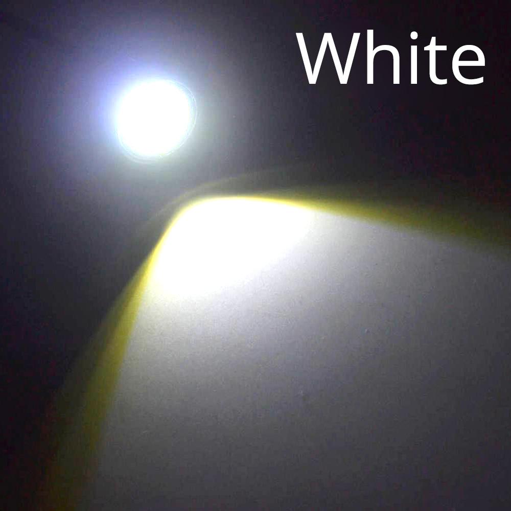 

Автомобильный мотоцикл дневной противотуманный фонарь многоцветный 18 мм 2 Вт DC 12 В указатель поворота Eagle Eye Light COB дневные ходовые огни DRL резервные лампы стояночного тормоза 4PCS 18mm White