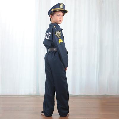 Κοστούμι Αστυνομικού Cosplay Για Παιδιά Απόκριες Παράσταση Παιχνίδι Ρόλων Ρούχα Για Ευχαριστία Πάσχα