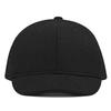 Short Brim Hat Men's Winter Woolen Baseball Cap Large Size Large Plush Thickened Warm Short Edge Equestrian Cap