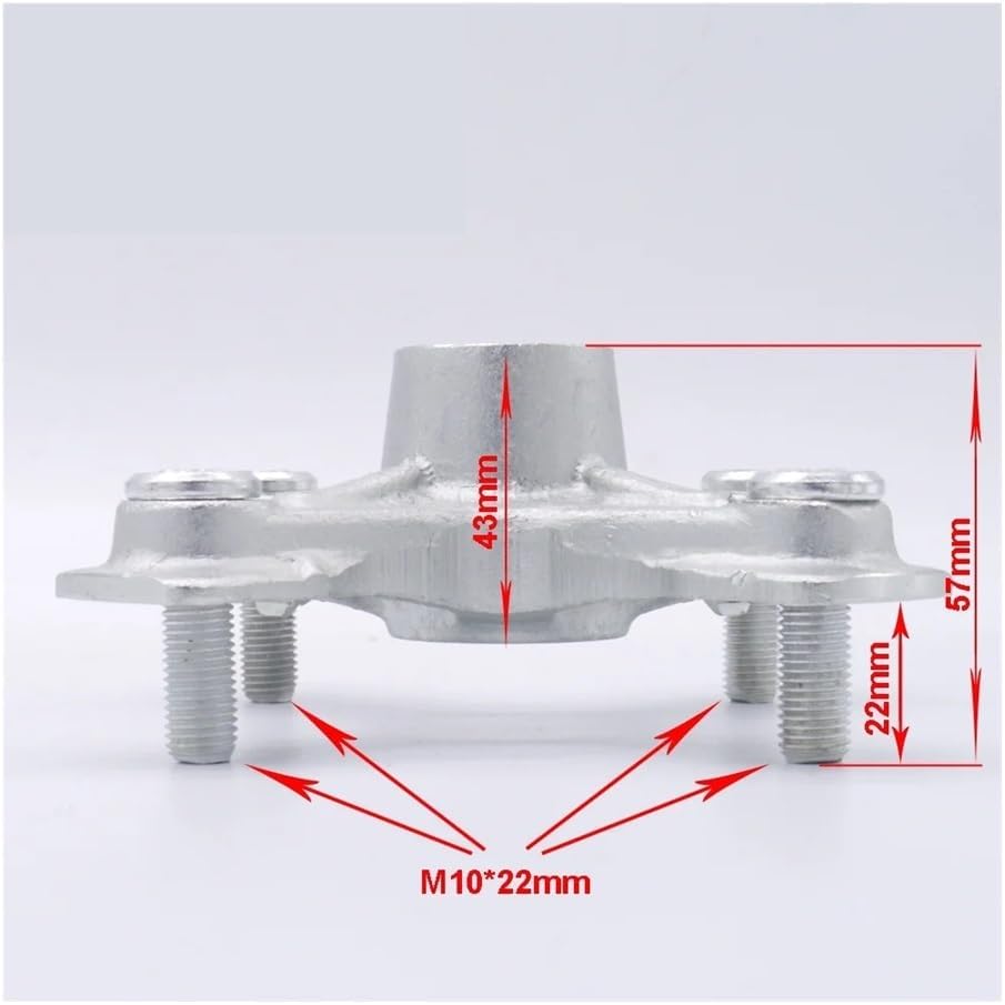 115mm 24T Rear Axle Wheel Hub Compatible With 250cc 350cc 450cc 660cc 700cc Models 1PE-F53K0-00 Compatible with Enhanced Performance