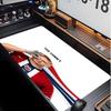 Erling Haaland Fußballmuster Mauspads Nicht?Rutschfestes Gummi-Basis Gaming-Mauspad Für Schreibtisch Büro Zuhause