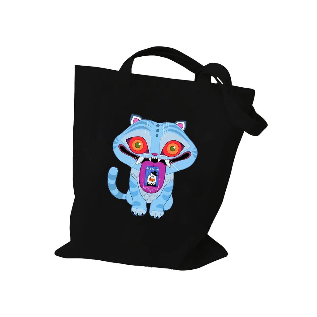 Fashion Canvas Shopping Bag, Handbag, Shoulder Bag, Ecofriendly Bag, Lunch Bag