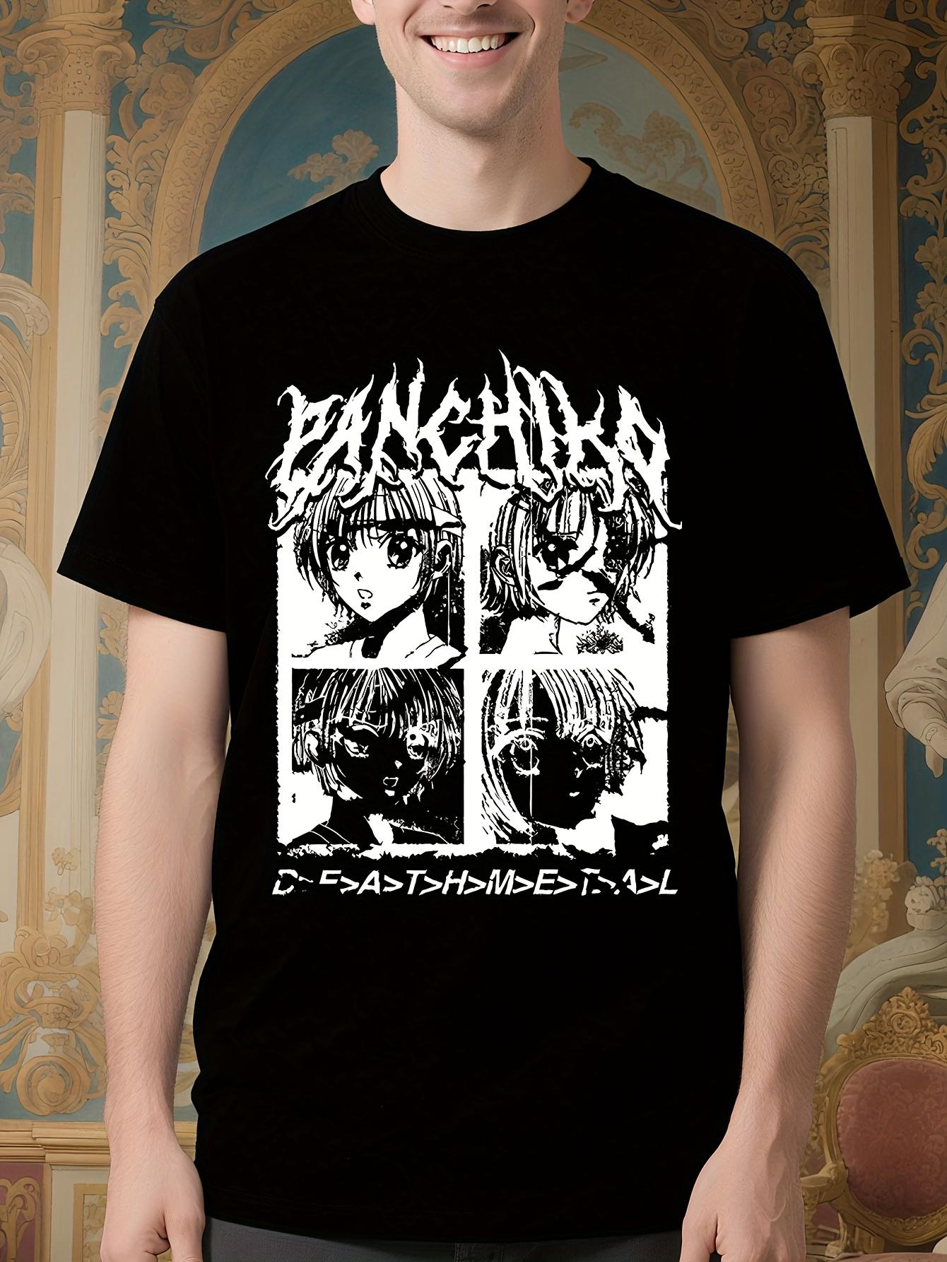 Panchiko DEATHMETAL Album Graphic Print Tshirt - and Wo O... M