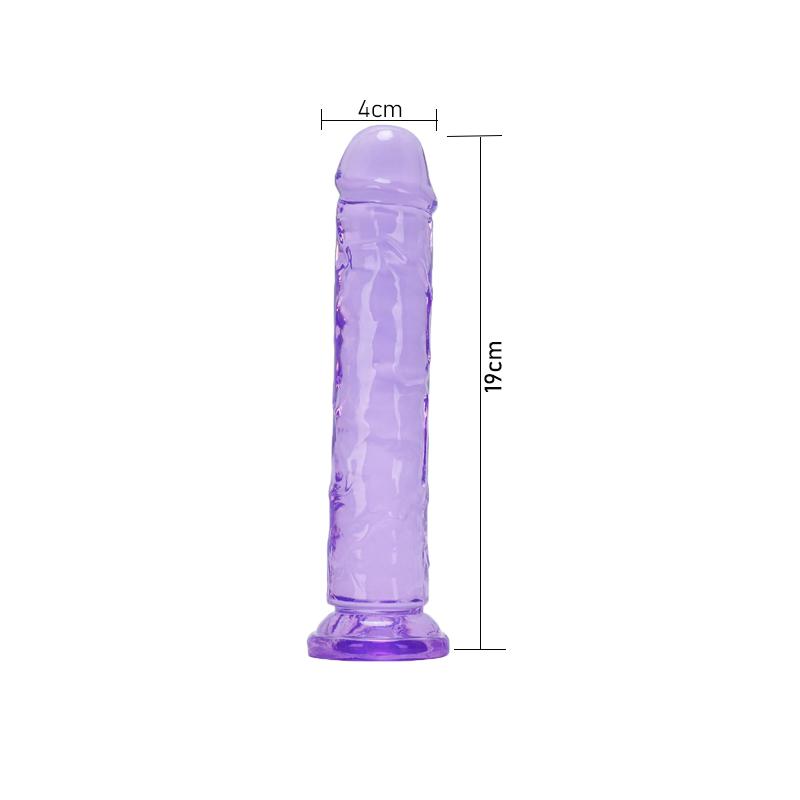 MoDi Realistisk Big Jelly Dildo Kvinner Erotiske analsexleketøy Gay Myk Klitoris Vaginal Onani Penis Sugekopp Big Pick
