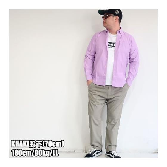 [Cospa Selectable Inseam] Men's Pants, 100% Cotton, Hemmed, Selectable, Inseam 65cm, Inseam 70cm, Cotton Chambray, Outdoor, Work Pants, Color Pants,