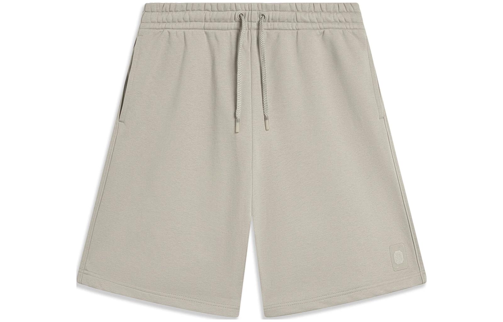 Li Ning Sports Life Collection Sports Shorts Men s Rock Ridge Gray AKST631-4 XXXL