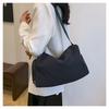 Korean Style Lightweight Nylon Tote Bag for Women 2026 New Fashionable Large Capacity Shoulder Crossbody Purse