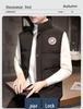 Men's Trendy Korean Style Winter Down Cotton Vest - Loose, Thickened, Handsome Outerwear Gilet