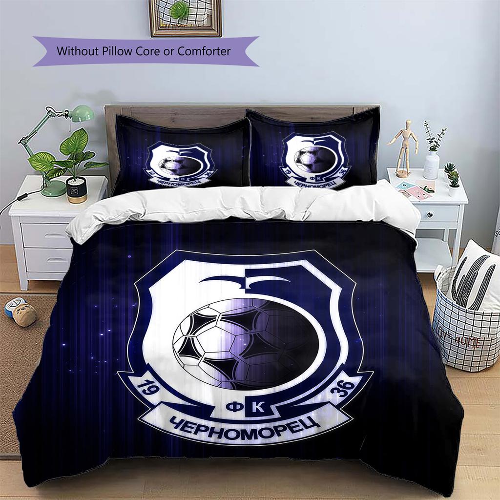 Chornomorets Odesa Pattern Bedding Quilt Set Home Decoration Gift (1 * duvet cover + 2 * pillowcase without core).xwn