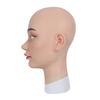 Silicone Female Mask for Crossdress Cosplay, Asian Style, Natural Skin Tone, Realistic Look