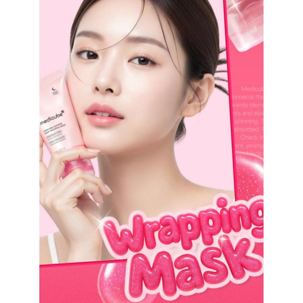 Medicube PDRN Pink Caffeine Wrapping Mask 75ml