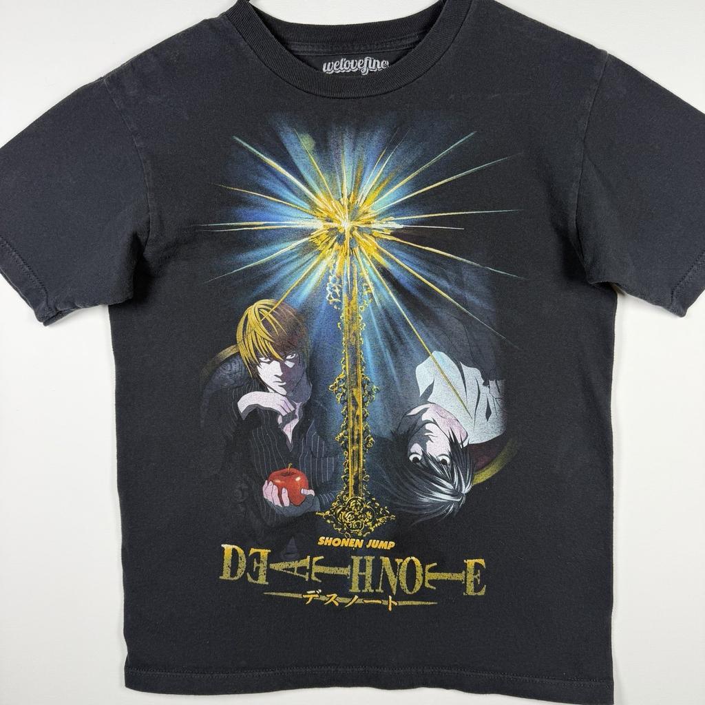 Welovefine Death Note Light vs L Anime Graphic Shonen Jump T-Shirt Small