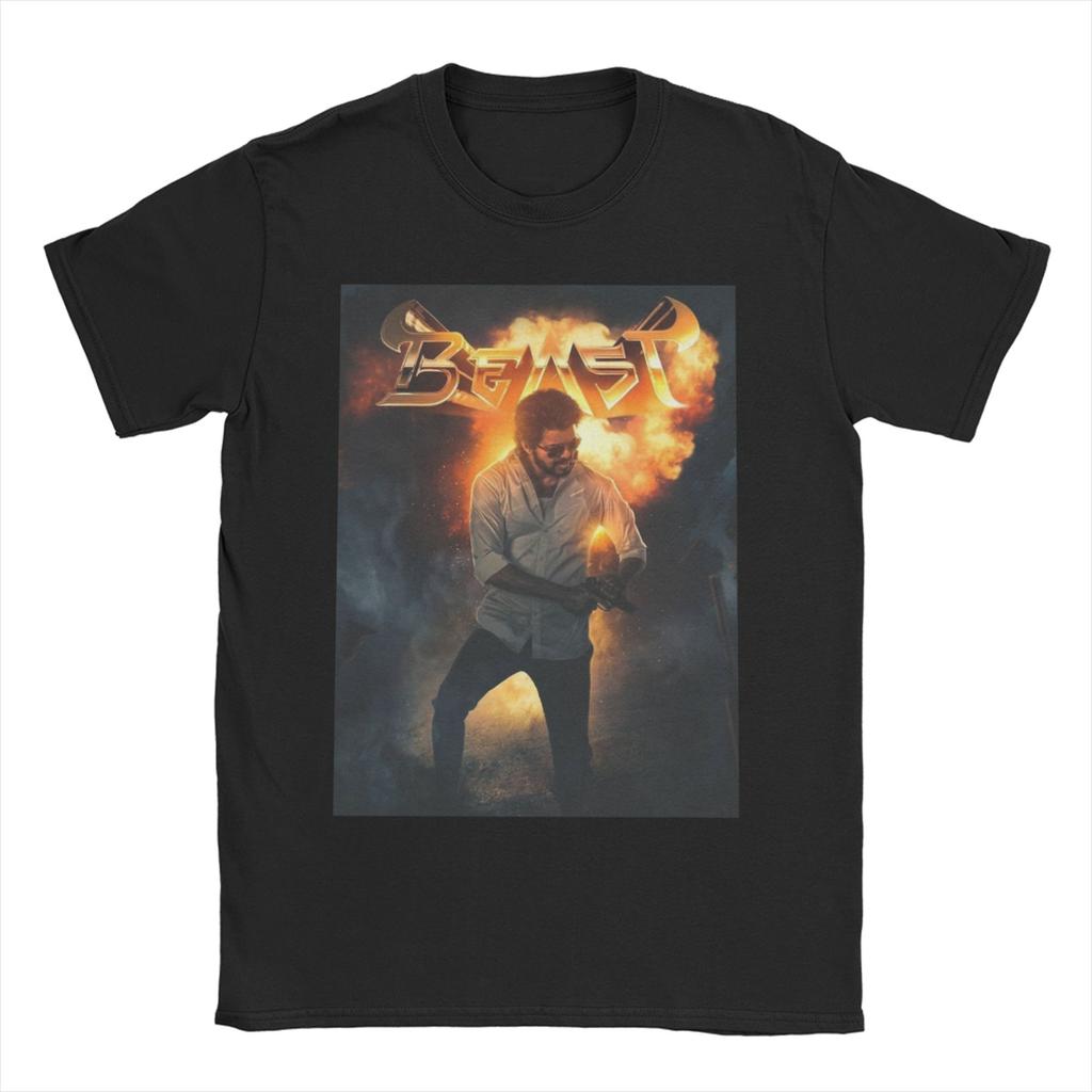Vijay Thalapathy Jana Nayagan Movie T Shirts Men Womens Cotton Casual TShirts Round Neck Tees Short Sleeve Tops Unique