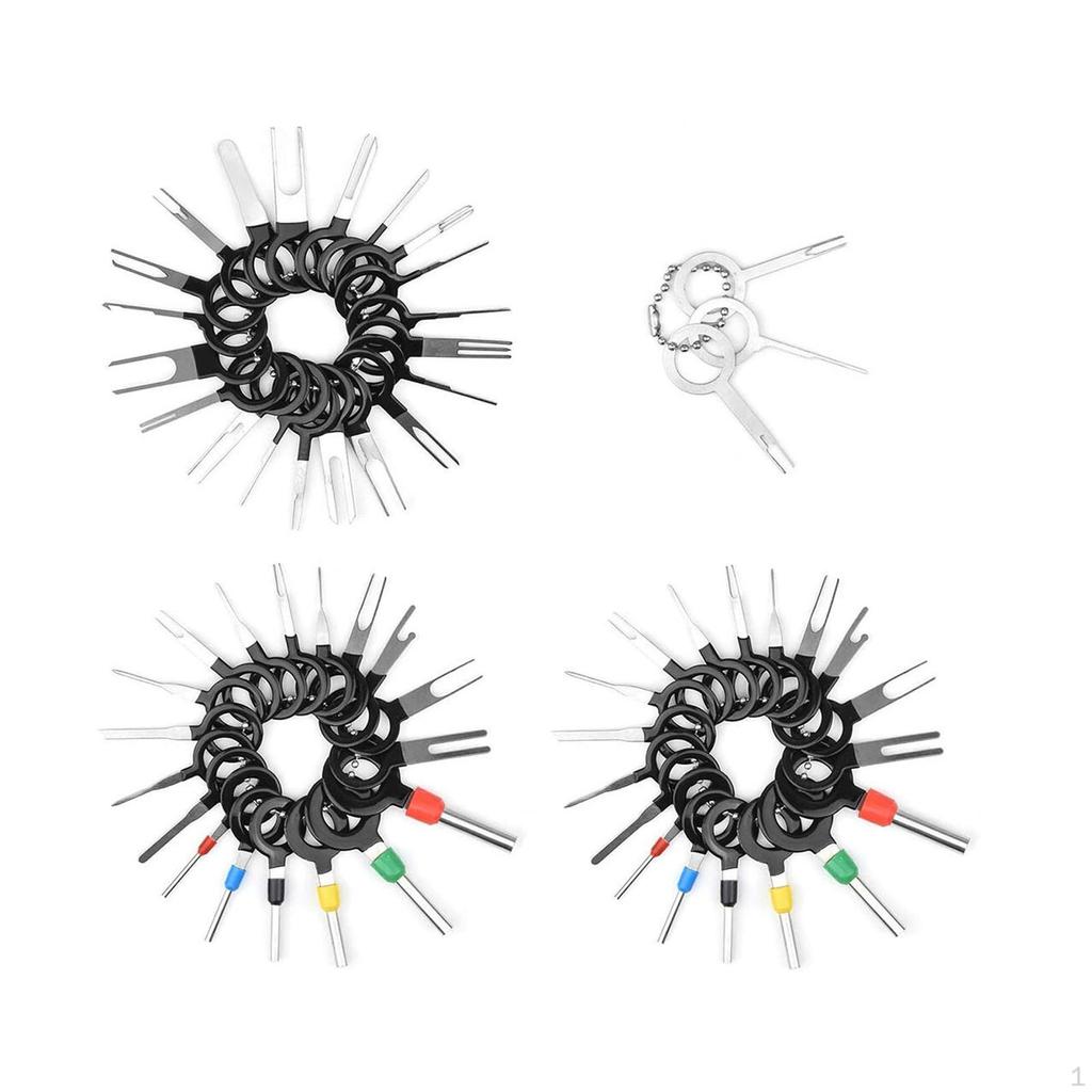 Auto Terminals Removal Tool Kit Wire Connector Pin Practical Repair Replacement