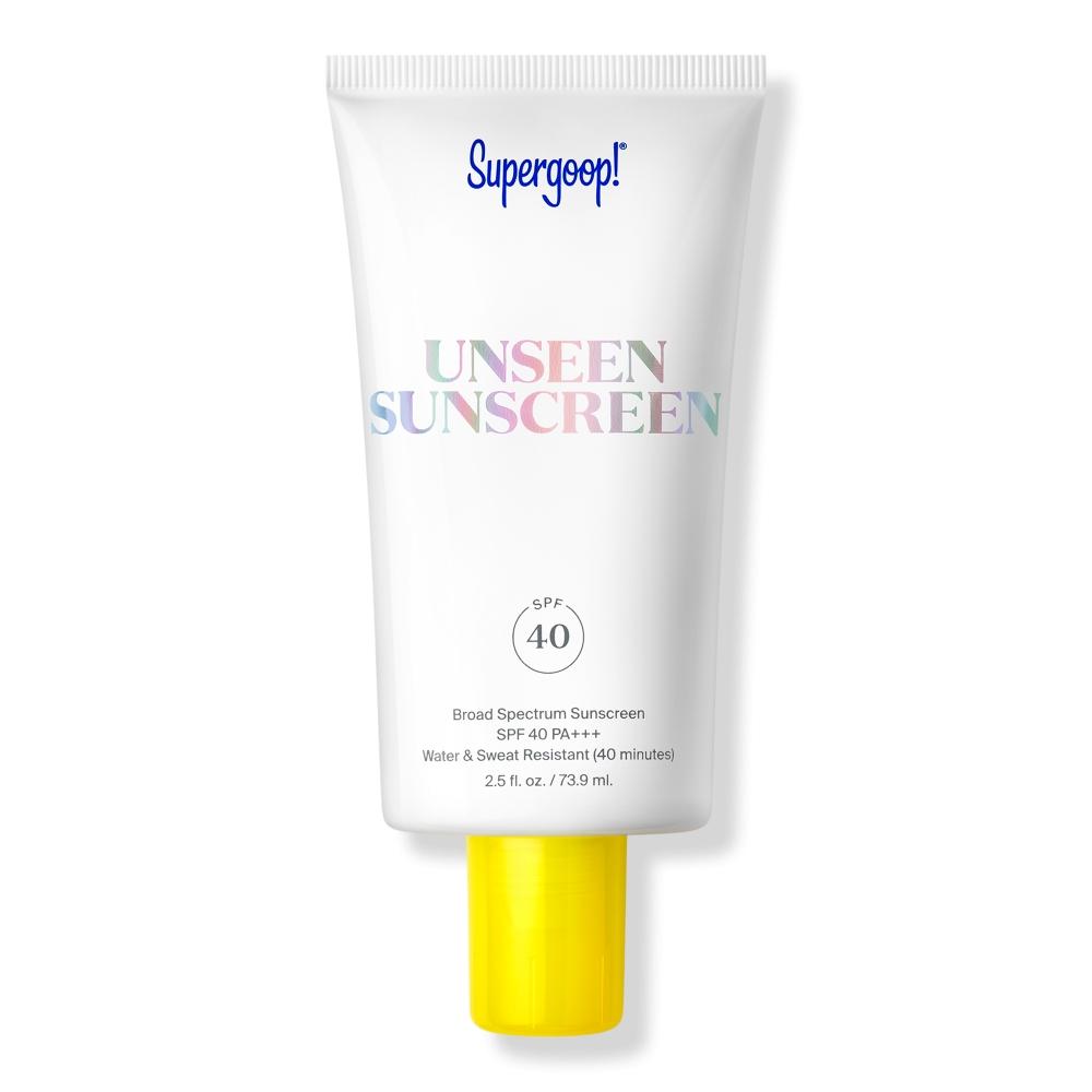 

Солнцезащитный крем Supergoop Unseen SPF 40 2,5 унции