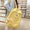 Schoolbag Japanese Ins Schoolbag Female 1011 Sweet Junior High School College Style Backpack Class Simple Versatile Backpack Female