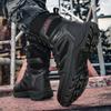 Men Tactical Boots Breathable Army Boots Motorcycle Unisex Lace Up Climbing Hiking Shoes Male Desert Boot Safety Hunting Boots