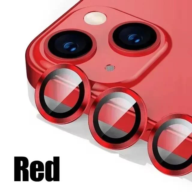 3Pcs Metal Lens Protector Glass for IPhone 16 13 12 11 14 15 Pro Max Mini Back Camera Lens Protection for IPhone 14 15 16 Plus 4