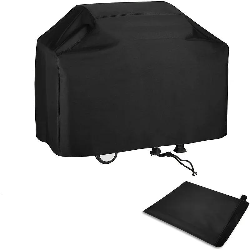 Windproof BBQ Cover Oxford Fabric, UV Protection, Dustproof, Weatherproof BBQ Accessories, BBQ Accessories for Outdoor Cooking