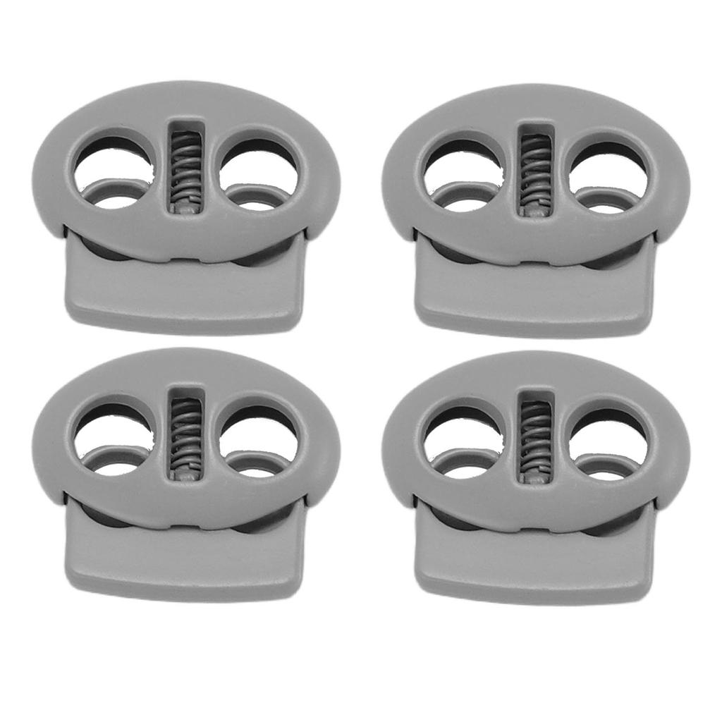 30Pcs Spring Cord Lock Zinc Alloy Durable Multipurpose Spring Toggle Stopper Fastener for Drawstrings Bag Replacement